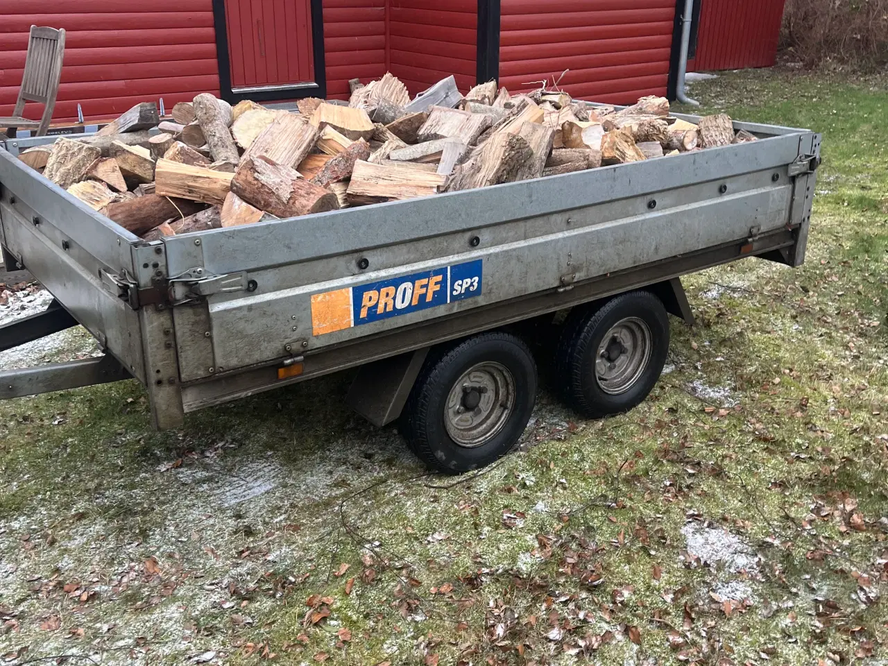 Billede 1 - 🔥 Blandet brænde – 1,2 kassemeter 🔥