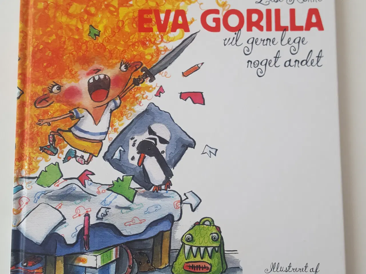 Billede 1 - Eva Gorilla vil gerne lege noget andet