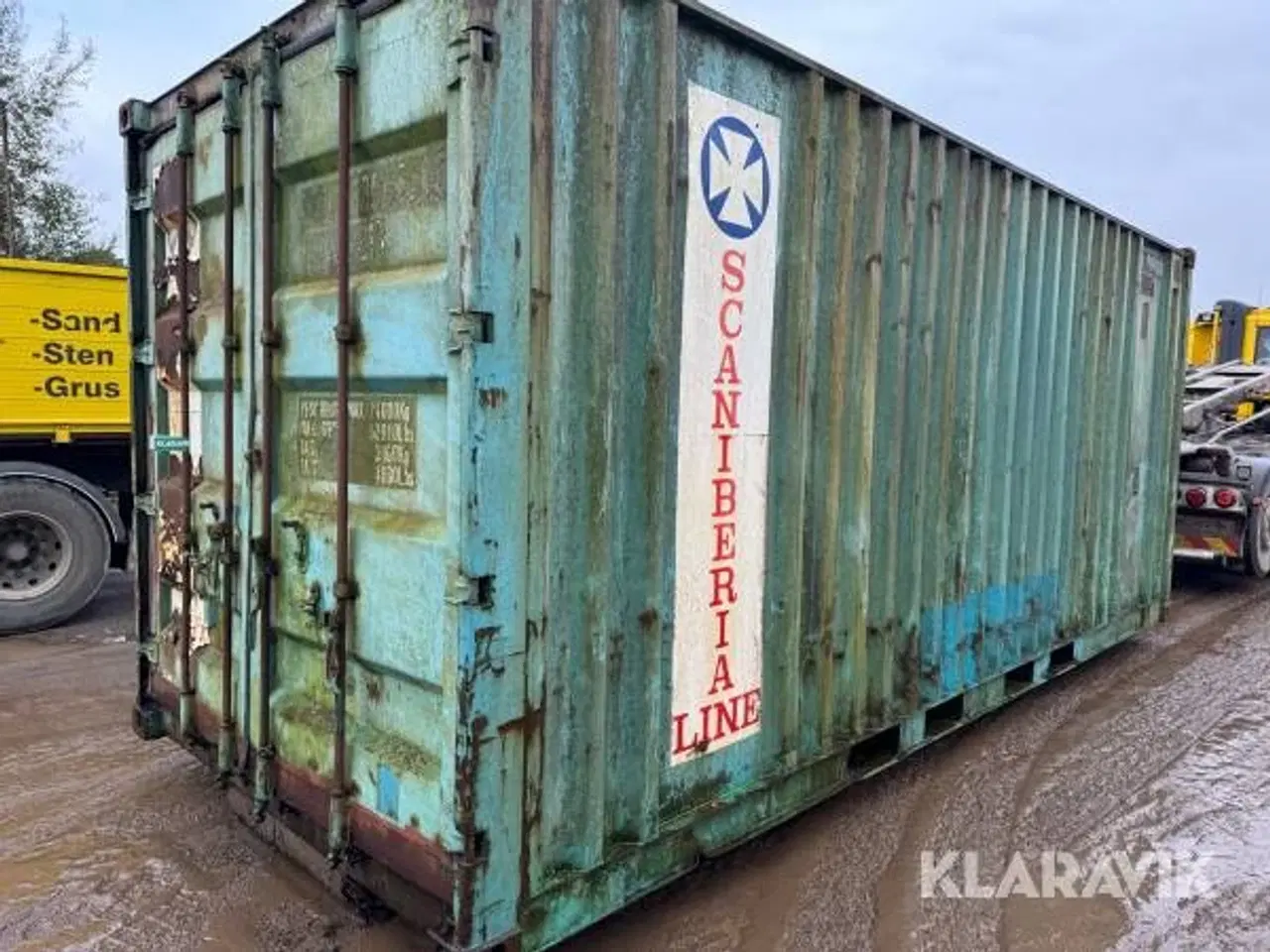 Billede 1 - støv container 20 fod