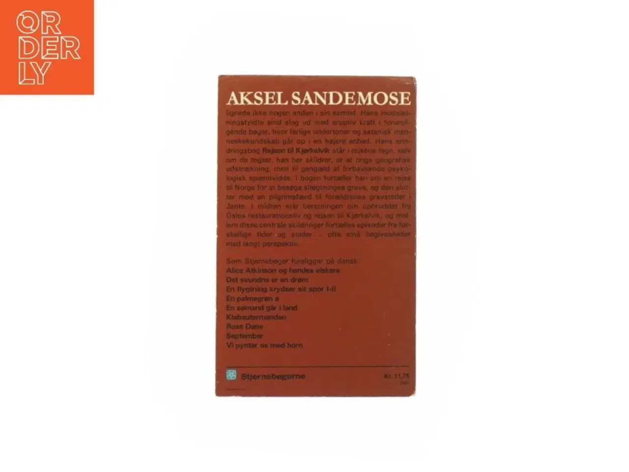 Billede 2 - Rejsen til Kjørkelvik af Aksel Sandemose (bog)