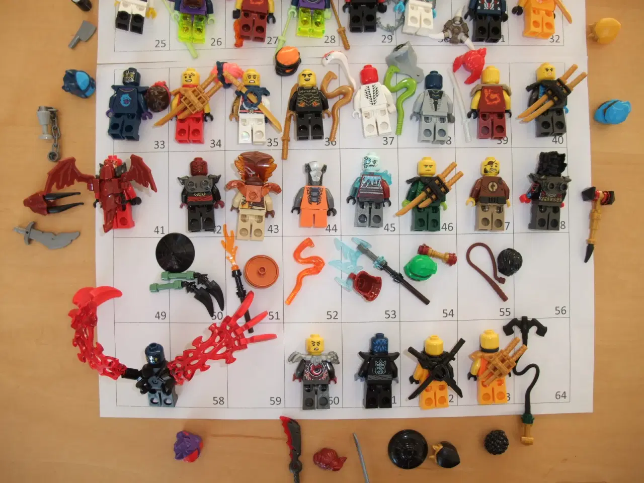 Billede 7 - Lego Ninjago Figurer 