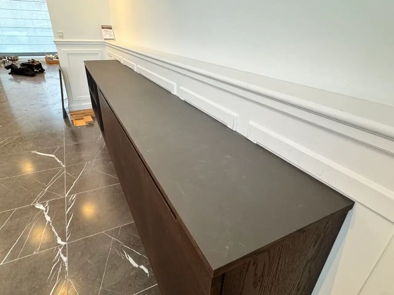 Billede 8 - Boform Kvadrat KV85 skænk med linoleums top i røget eg