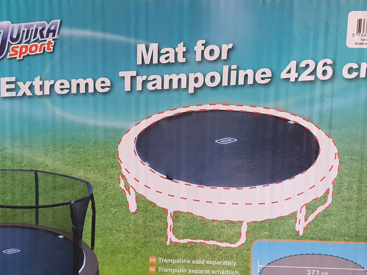 Billede 1 - Dæk/måtte til trampolin 426 cm