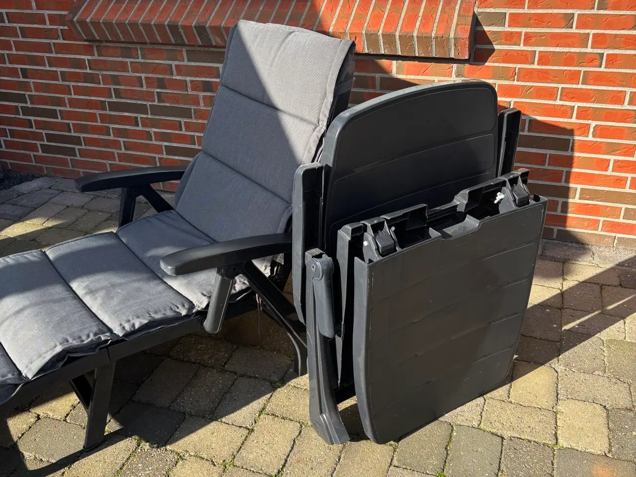 Billede 2 - Solsenge i mørkeblå 