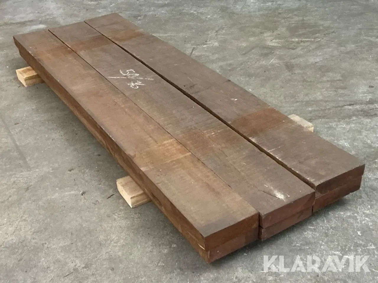 Billede 2 - Panga Panga Tømmer Bredde 18-20x190 cm 6 styk