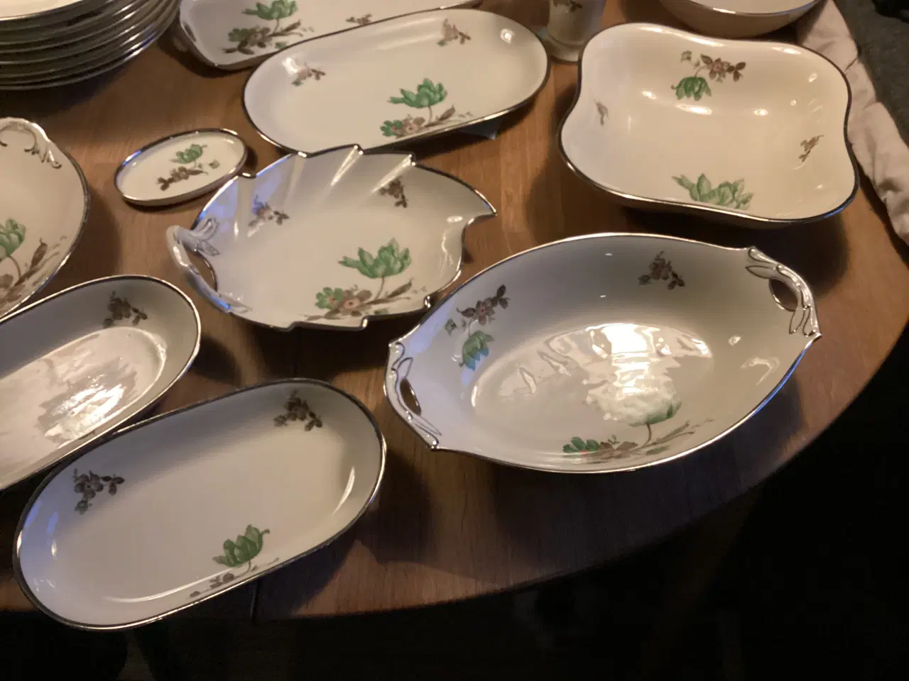 Billede 3 - Grøn vallø Københavns porcelæns maleri lyngby