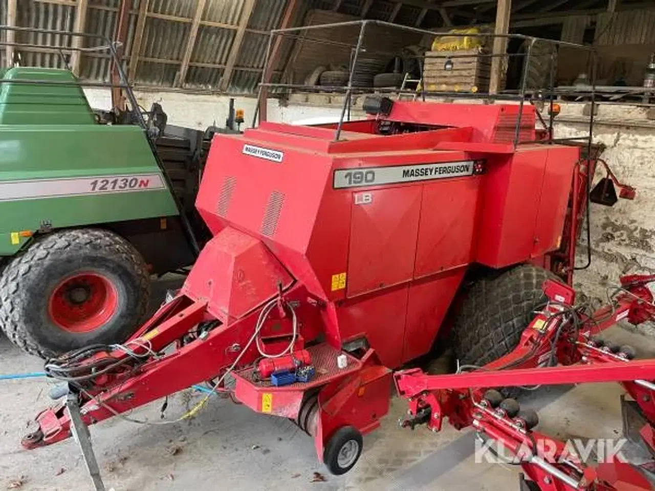 Billede 1 - Bigballepresser Massey Ferguson 190