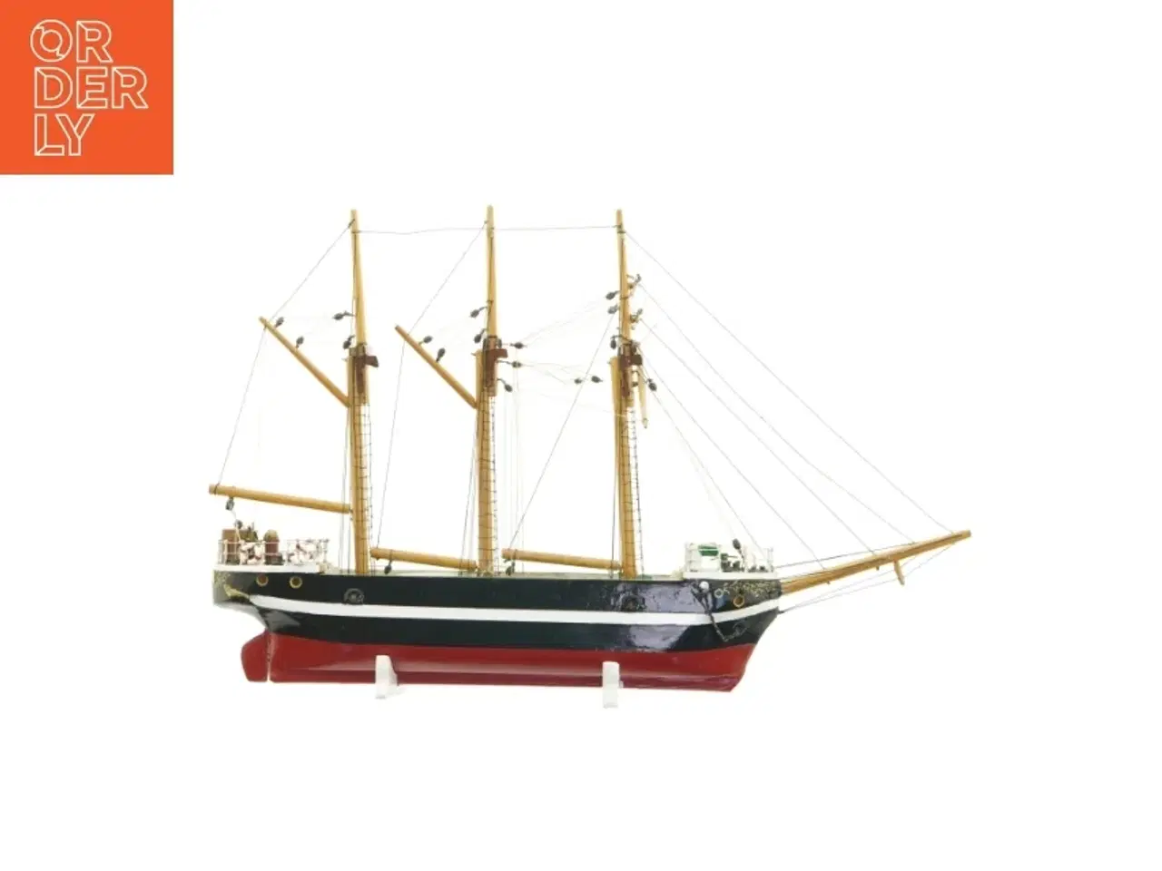 Billede 5 - Modelskib (str. 42 x 27 x 6 cm)