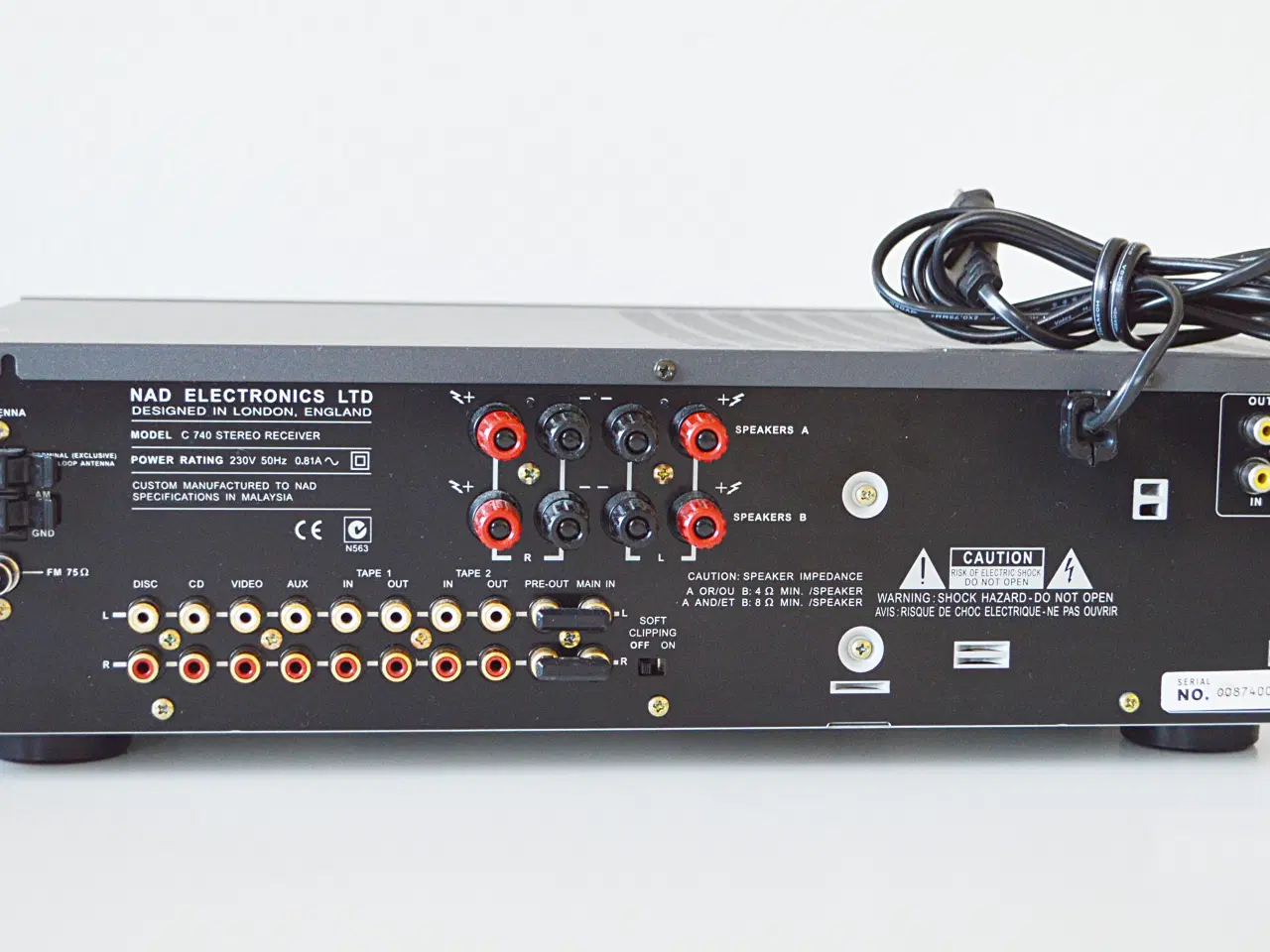 Billede 4 - NAD C 740 Stereo-receiver