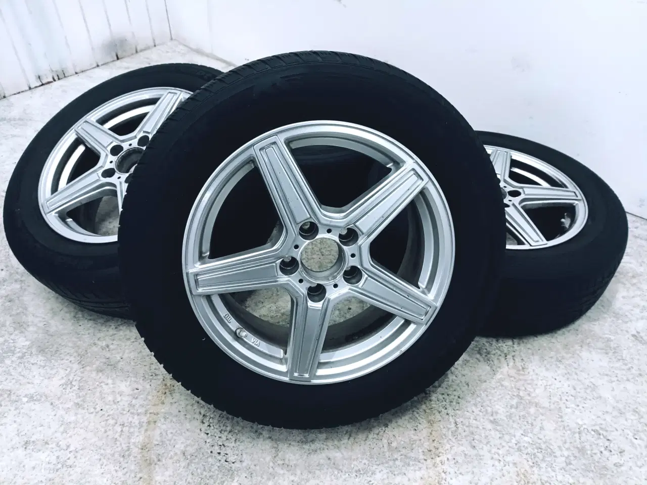 Billede 6 - 5x112 16" ET38 nav 66,6ø Alufælge inkl.TPMS