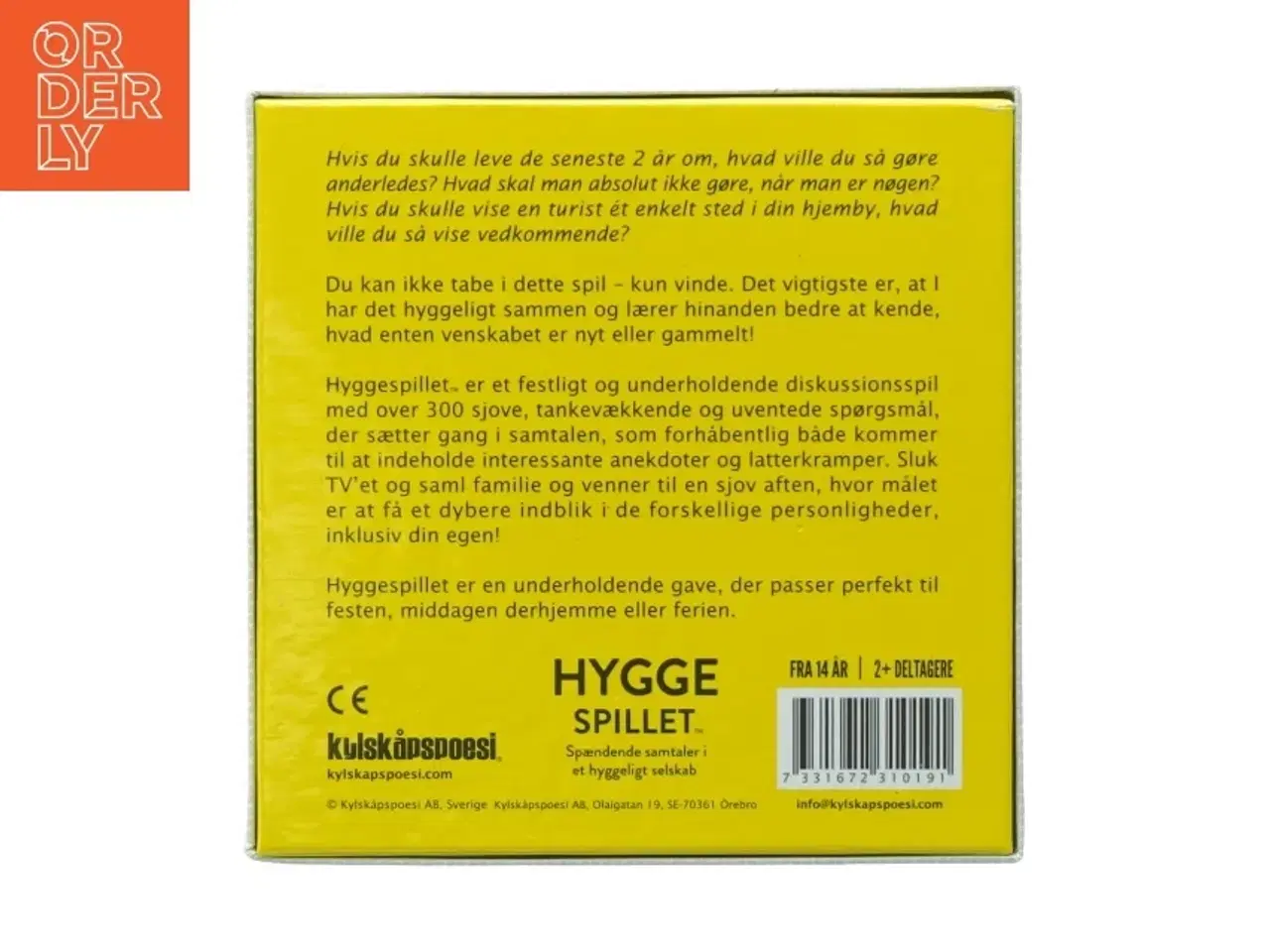 Billede 2 - Hyggespillet brætspil (str. 14 x 14 x 4,5 cm)