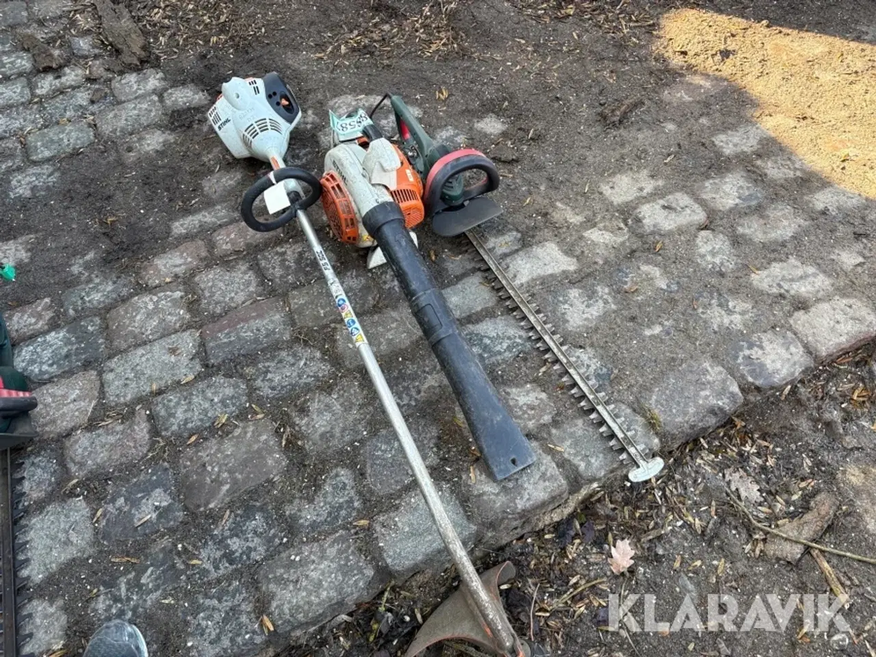 Billede 11 - Løvblæser, hækkeklipper og græstrimmer STIHL,metabo