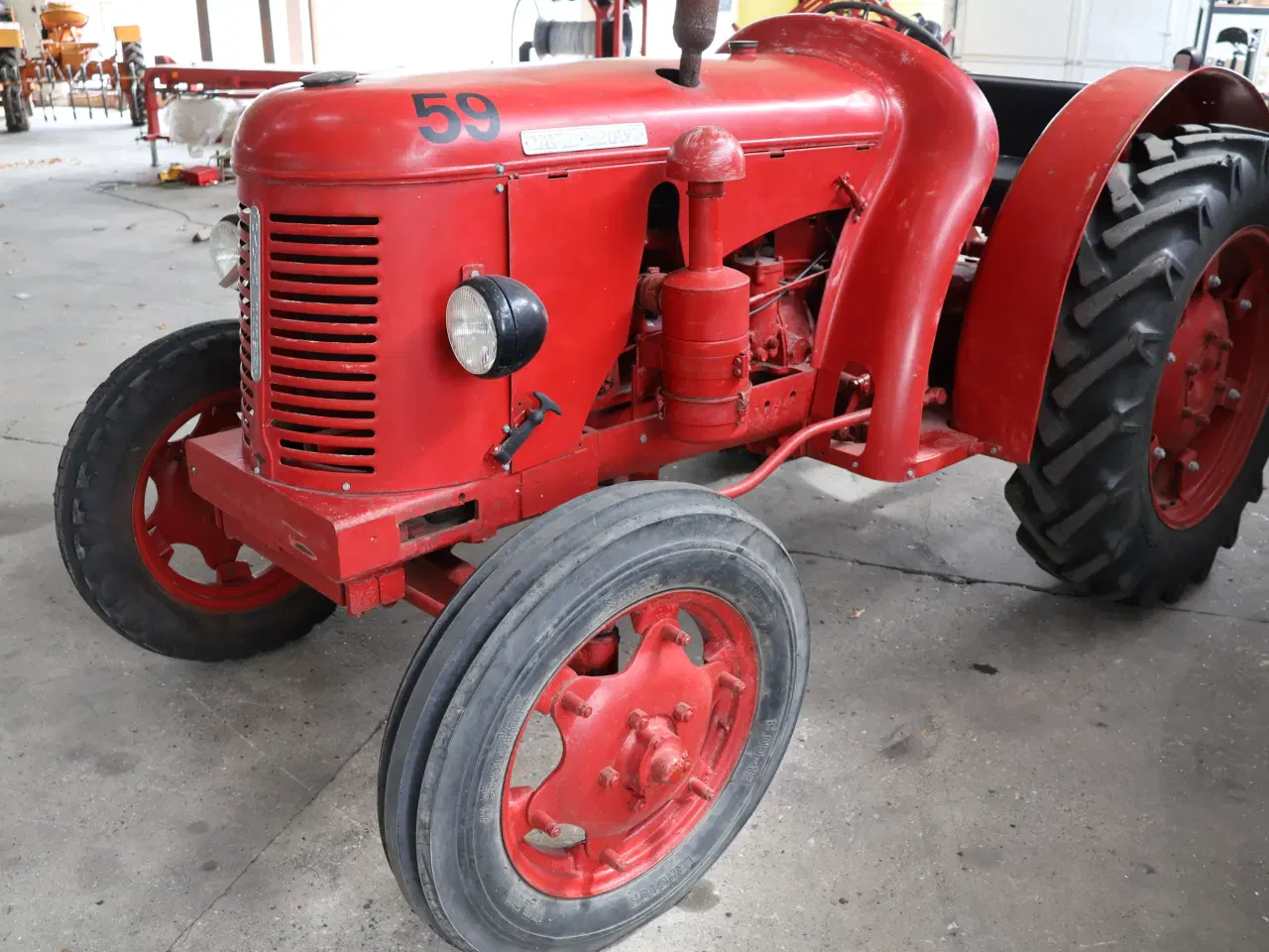 Billede 9 - David Brown Cropmaster. 4 cyl benzin årg 1948