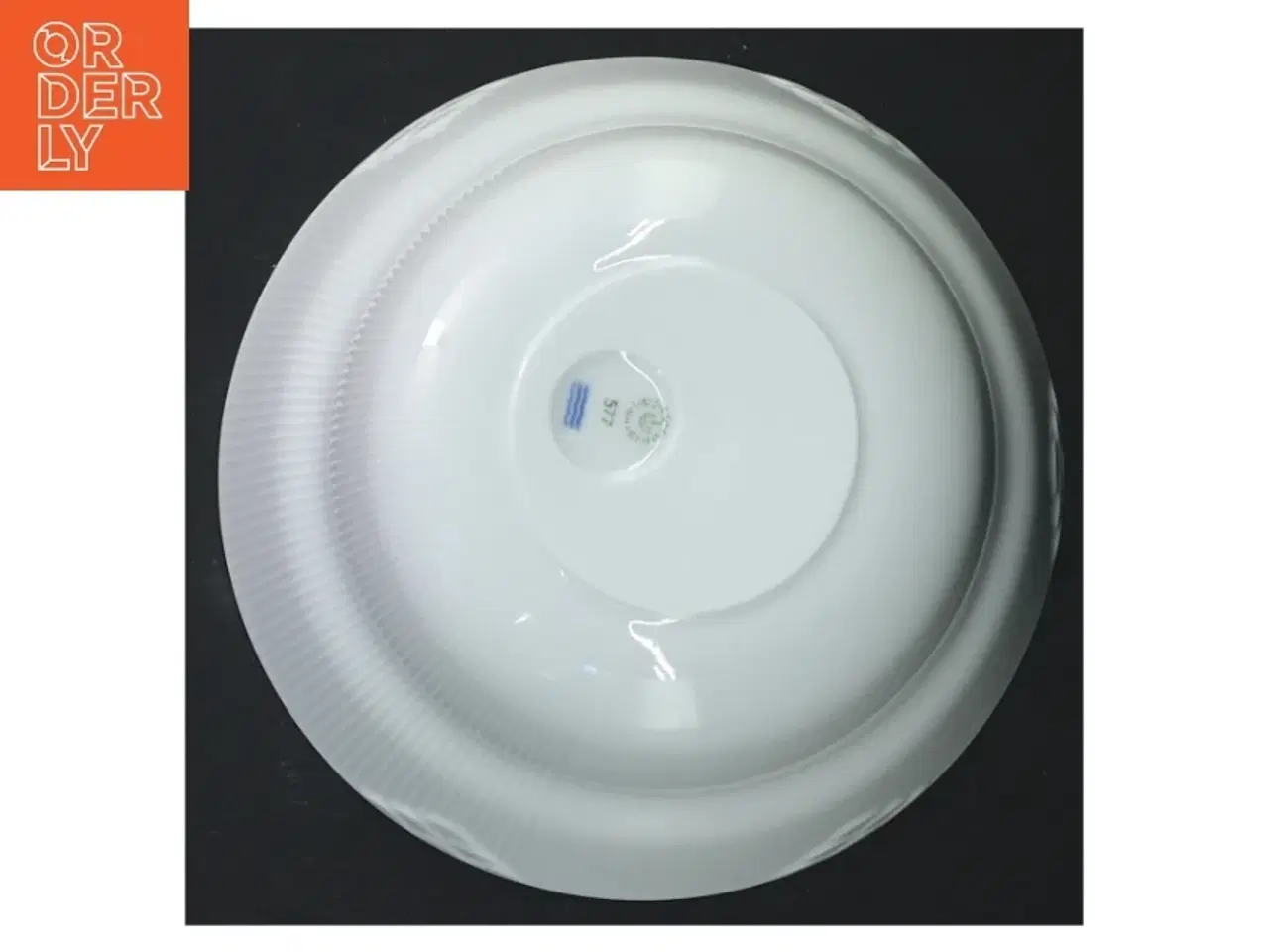 Billede 4 - Hvid porcelænskål fra Royal Copenhagen (str. 14 ø cm x 8 cm)