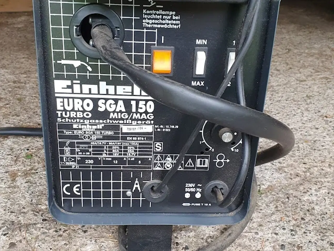 Billede 1 - Svejser co2 til tråd