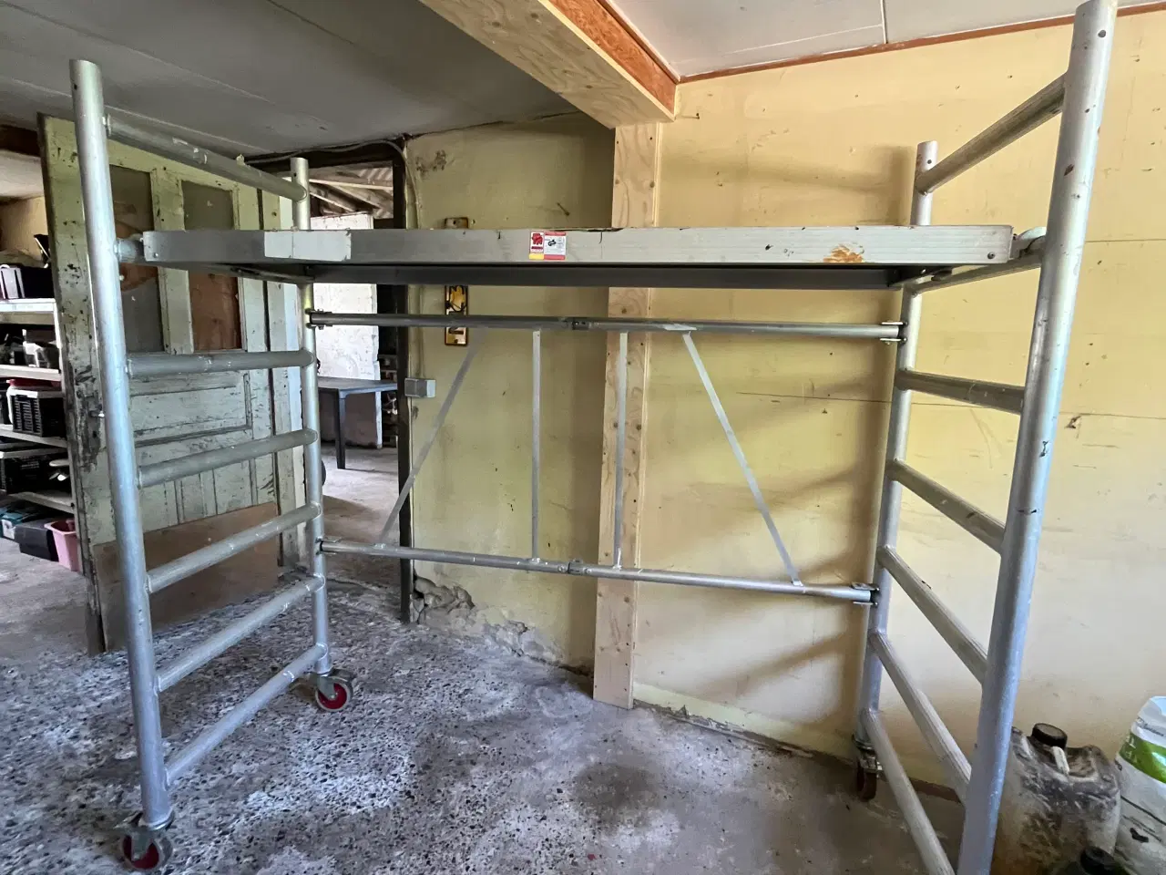 Billede 1 - JUMBO PRO rullestillads i aluminium med hjul