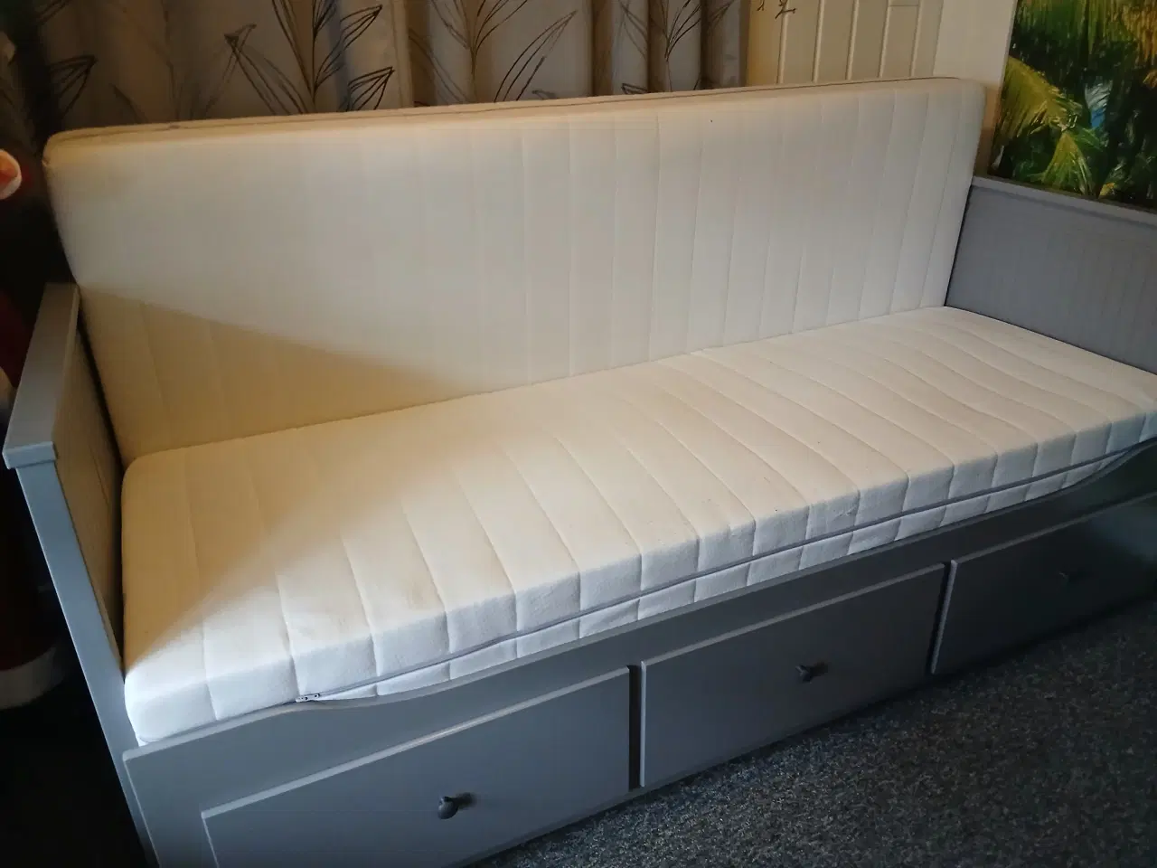 Billede 2 - Ikea sovesofa/seng med springmadrasser