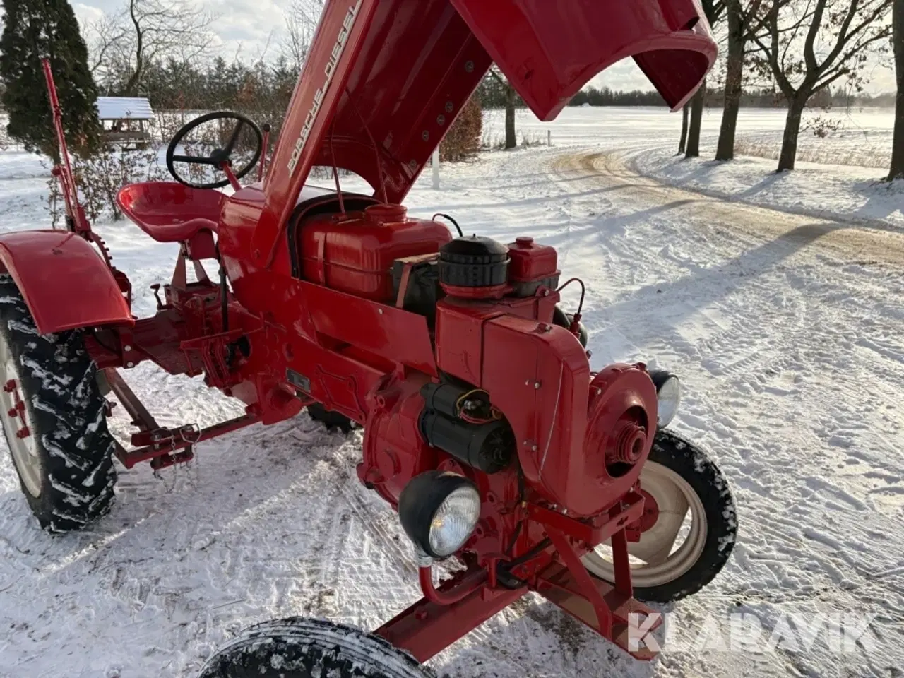 Billede 9 - Veterantraktor Porsche Junior O