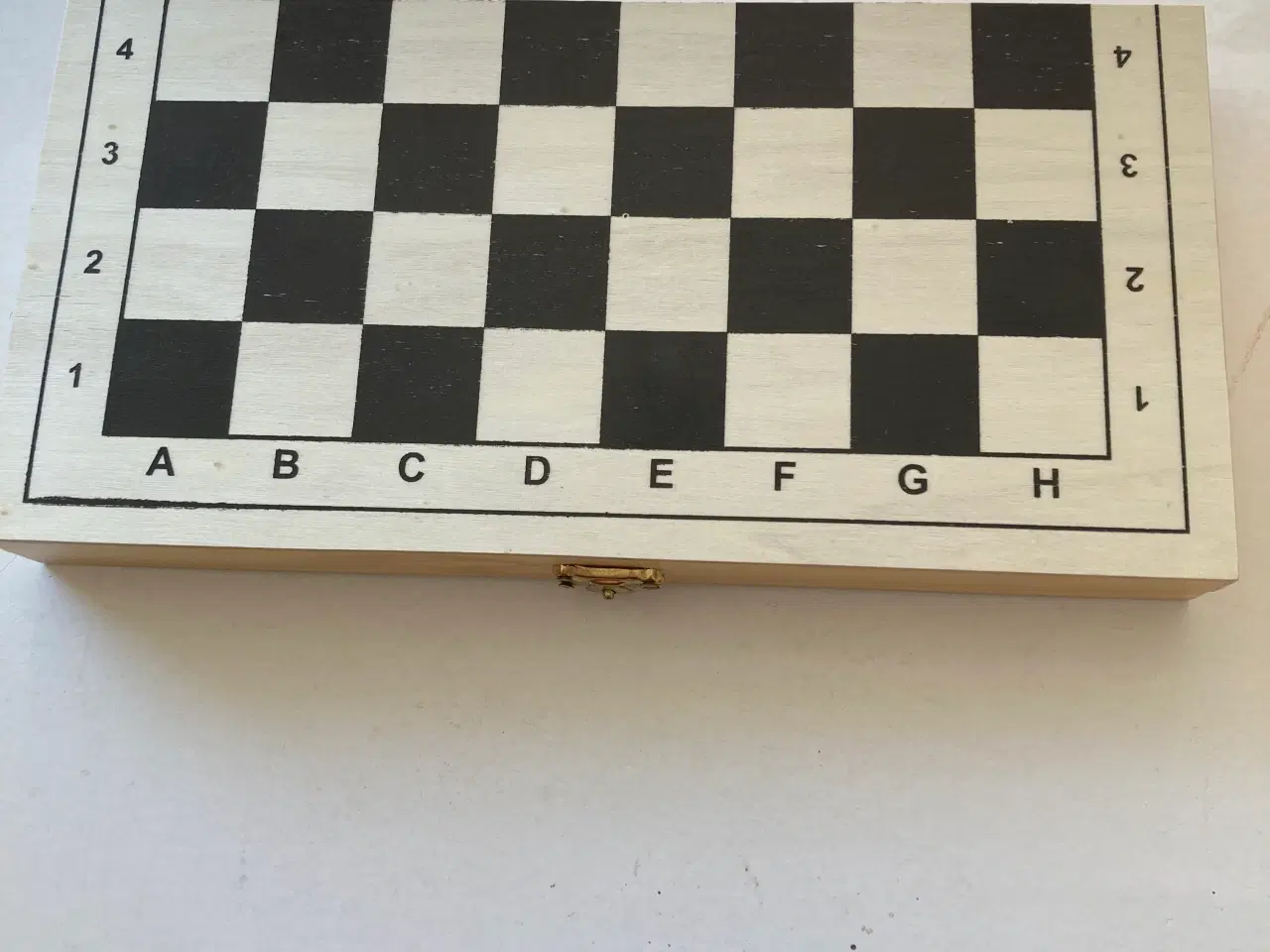 Billede 4 - 3-i-1, Skak - Dam - Backgammon i træ