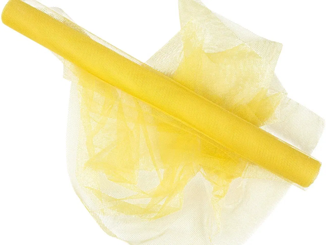 Billede 1 - Gul Tyl i Strutkvalitet - 50 cm x 5 m Rulle