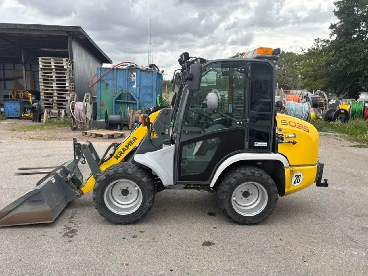 Billede 1 - 2020 Hjullæsser Kramer 5035