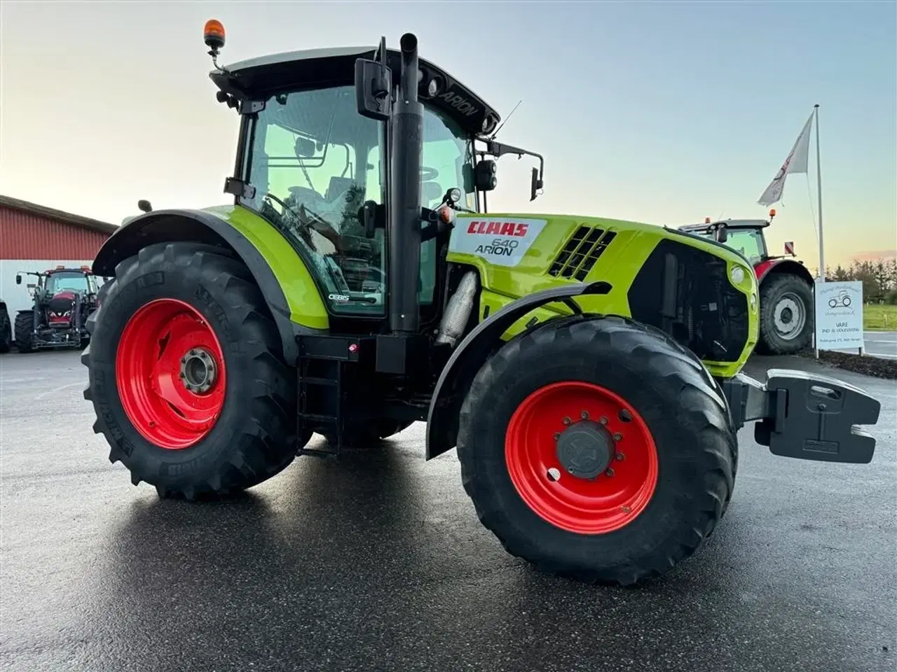 Billede 9 - CLAAS ARION 640 CEBIS KUN 4400 TIMER OG FULD AFFJEDRING!