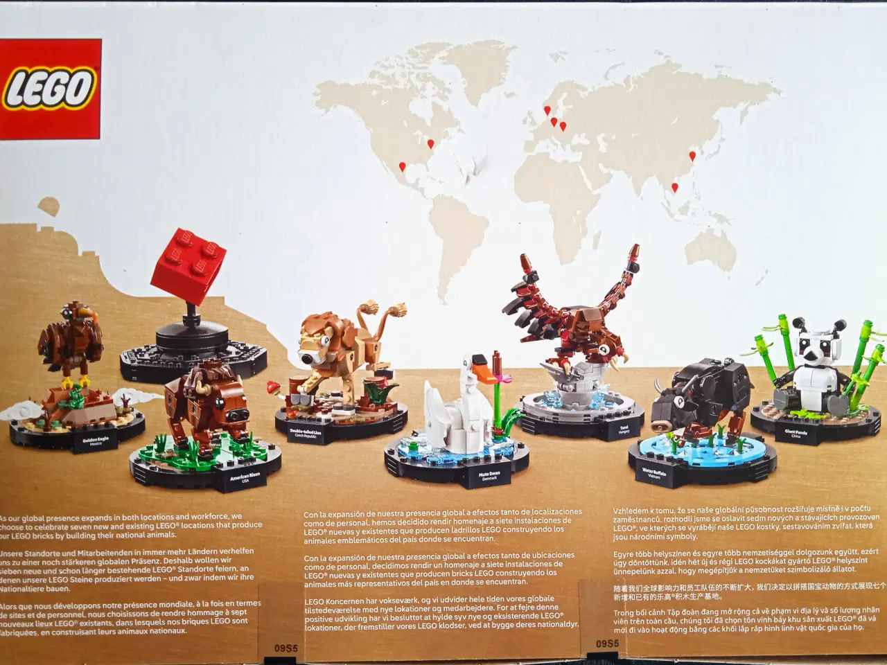 Billede 2 - LEGO Factories National Animals (4002024)