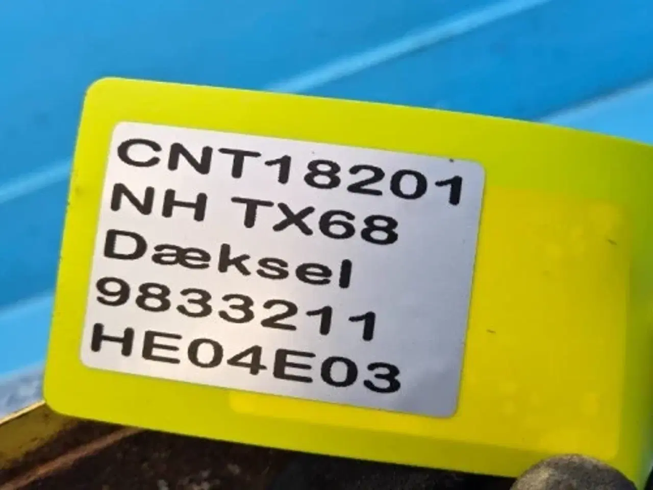 Billede 10 - New Holland TX68 Dæksel 9833211