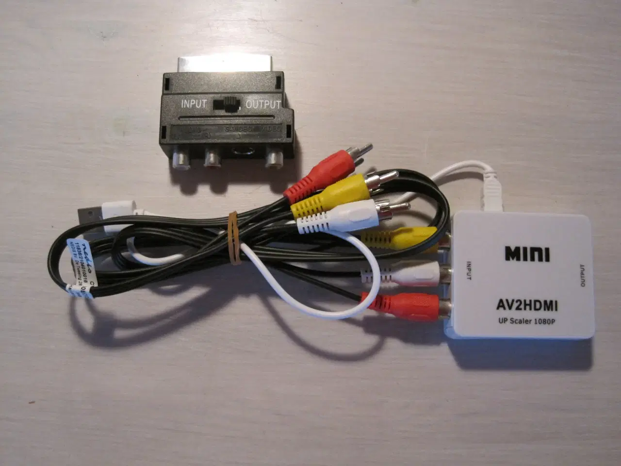 Billede 1 - Adapter scart til HDMI