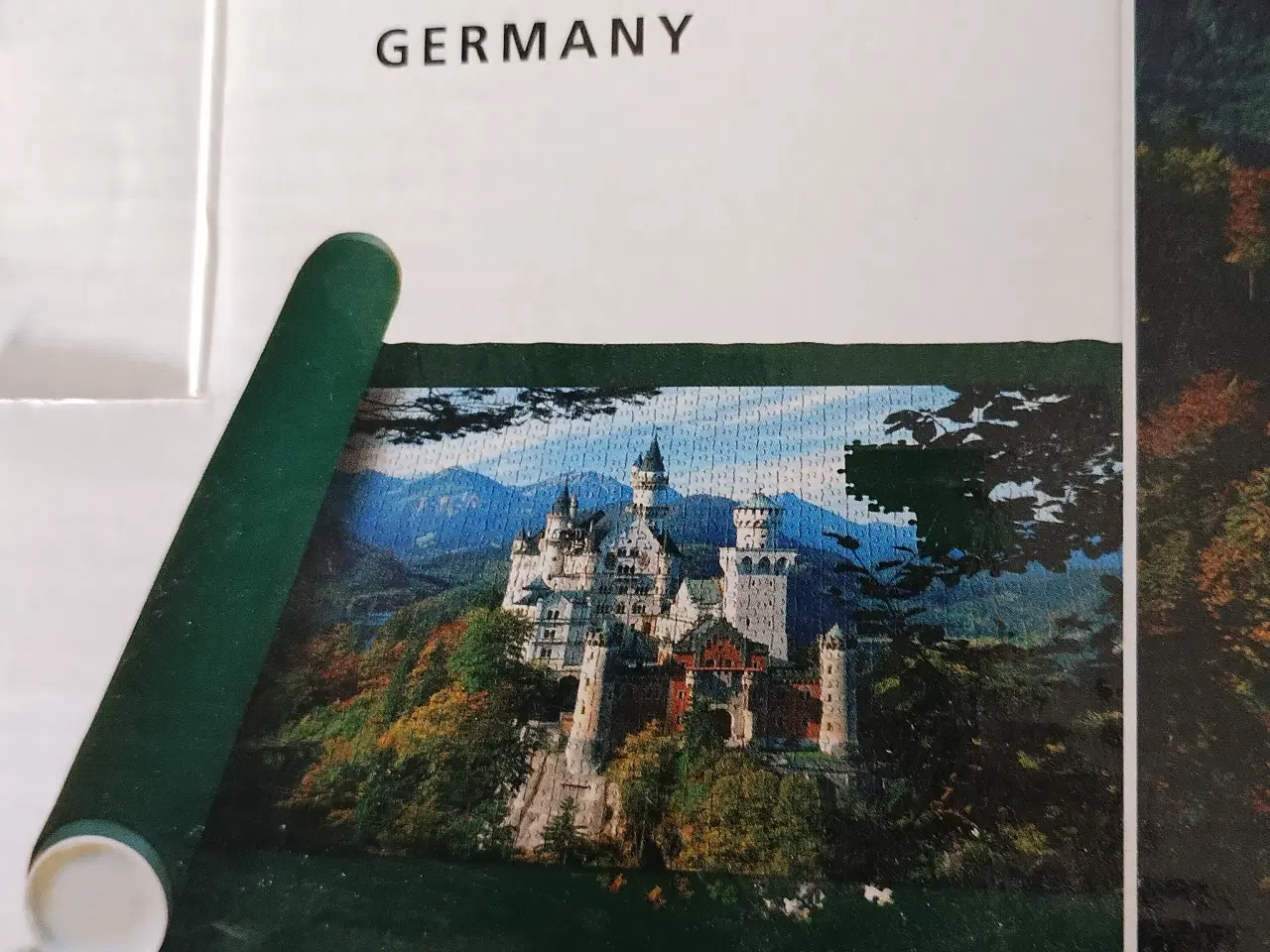 Billede 1 - Puslespilstæppe inkl. 1000 brikker