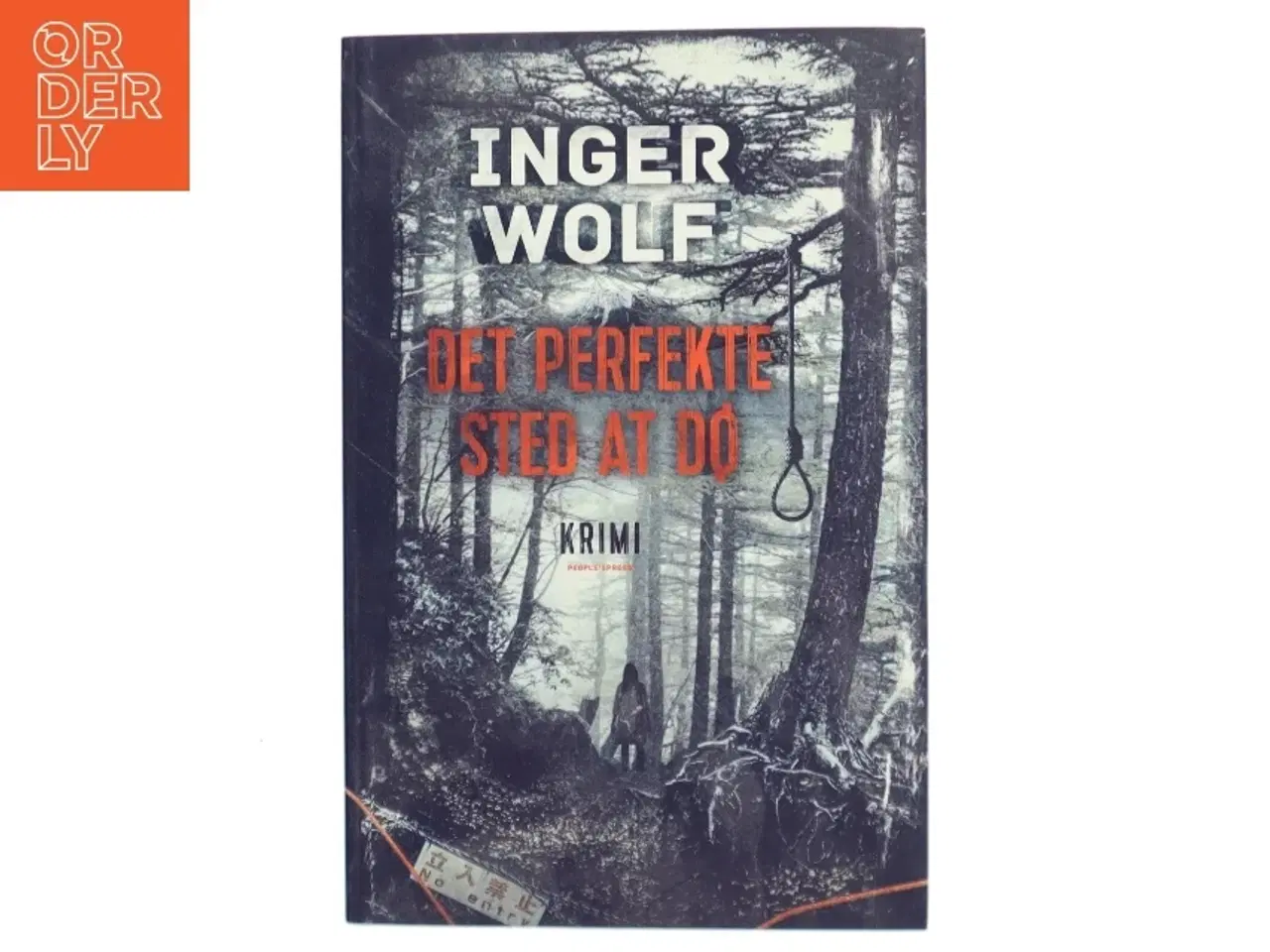 Billede 1 - Det perfekte sted at dø : krimi af Inger Wolf (Bog)