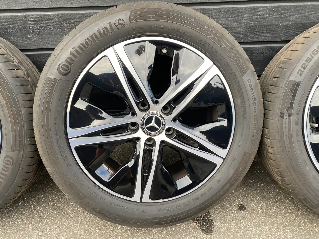 Billede 5 - Originale Mercedes fælge 17” 225/50R17, Tpms,
