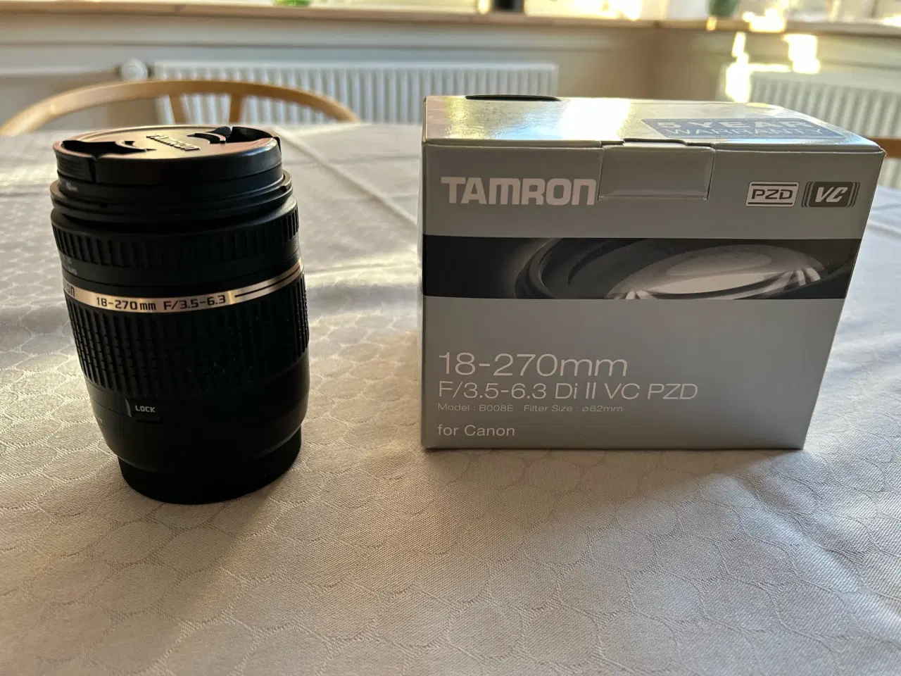 Billede 2 - Tamron Objektiv 18-270 (til Canon, perfekt)