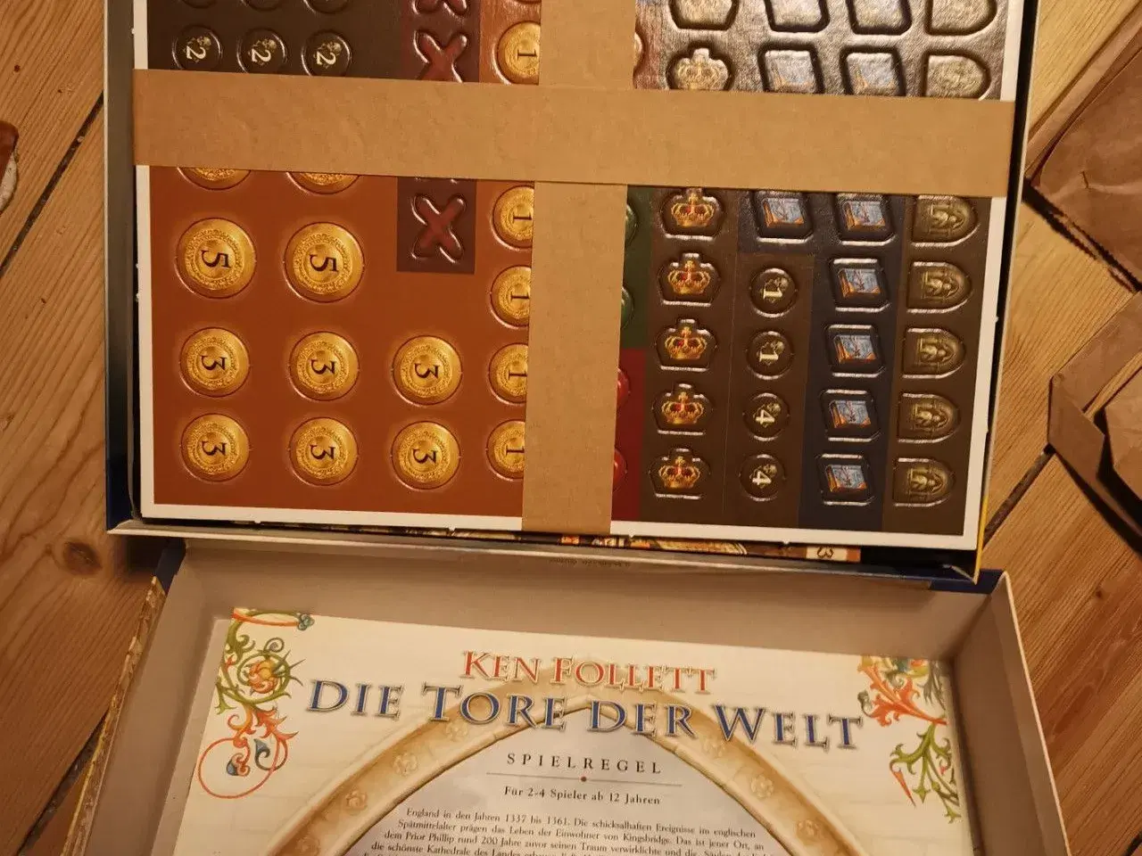 Billede 2 - UBRUGT Die Tore Der Welt Brætspil Ken Follett