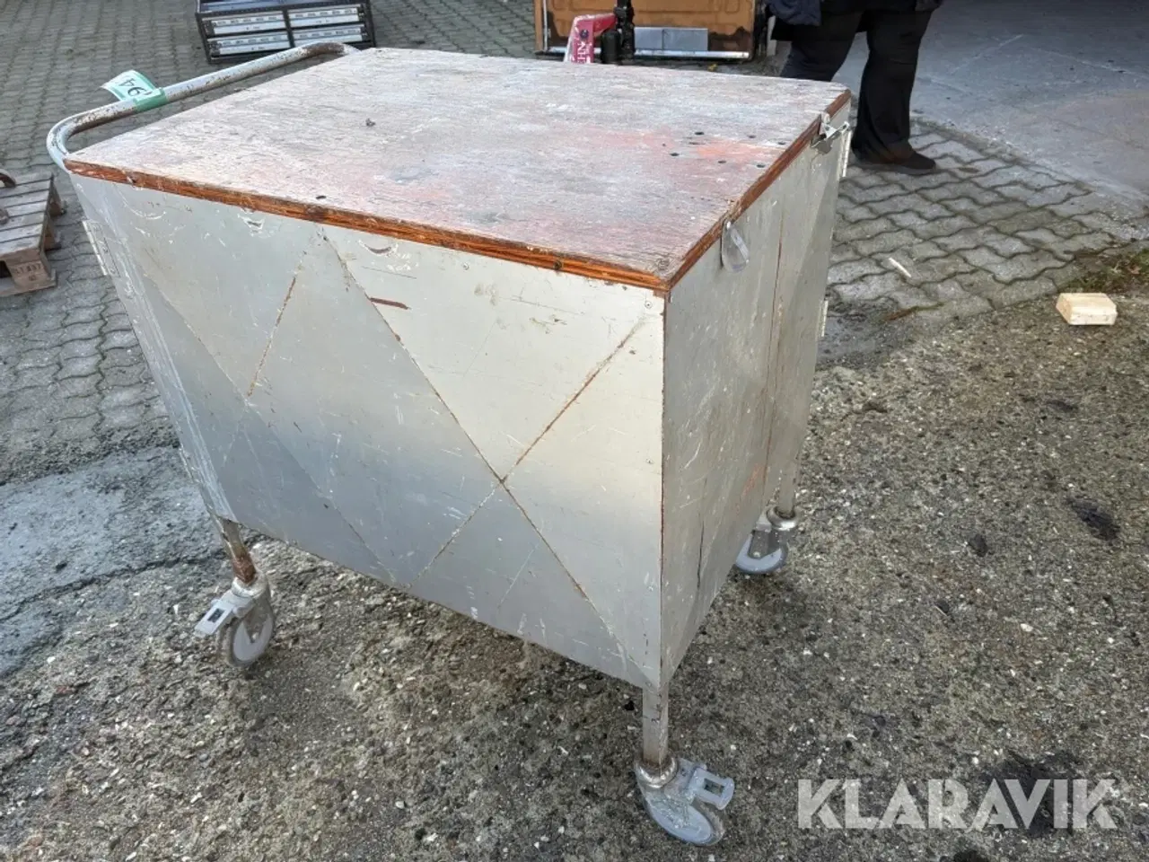 Billede 7 - Værkstedsbord på hjul