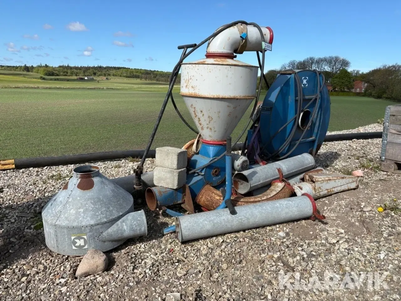 Billede 1 - Blæse sugemaskine Kongskilde TRL 150