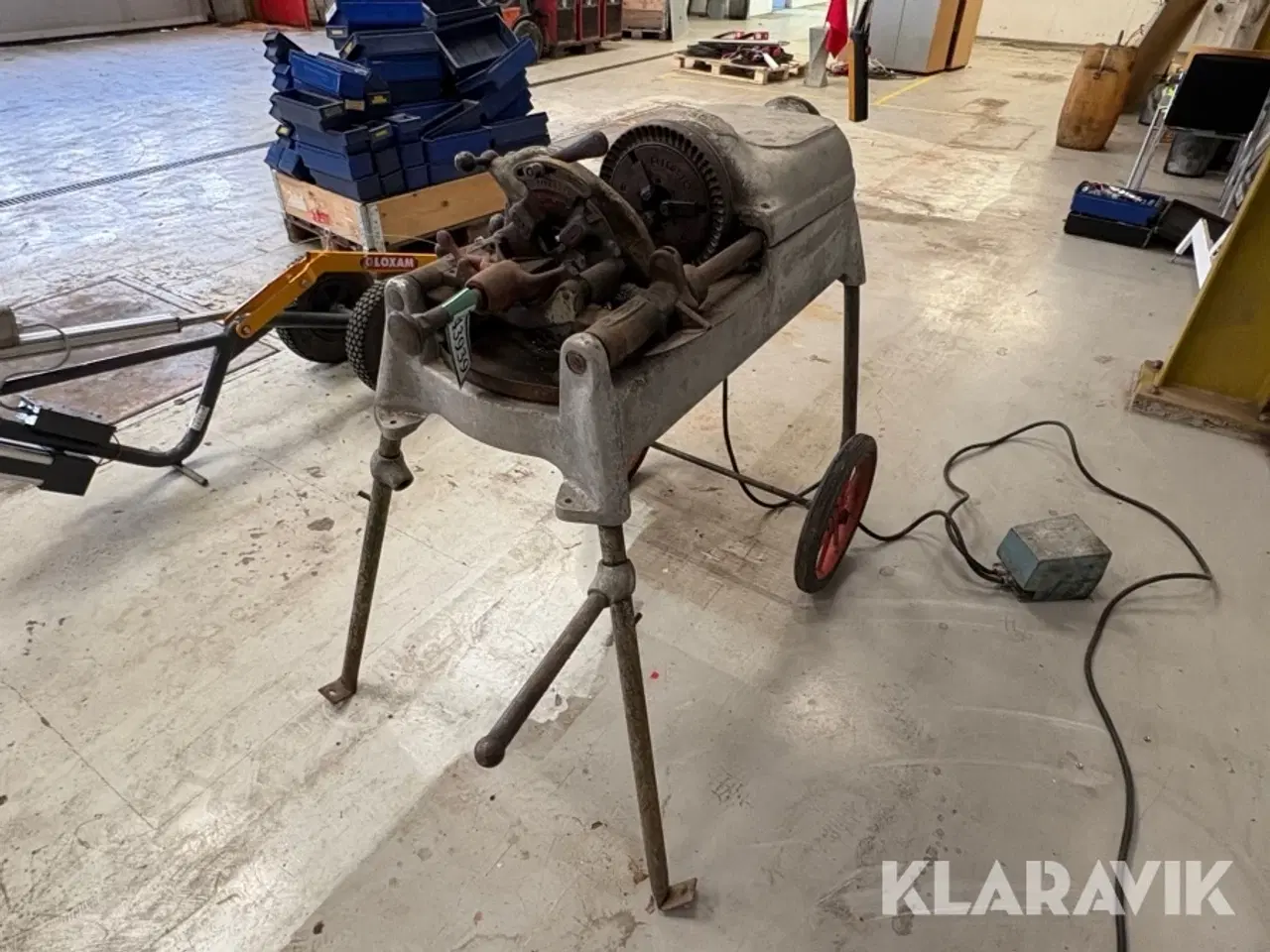 Billede 1 - Gevindskæremaskine Ridgid 535