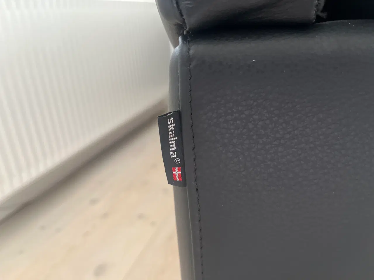 Billede 3 - 2+3 personers skind sofa sælges