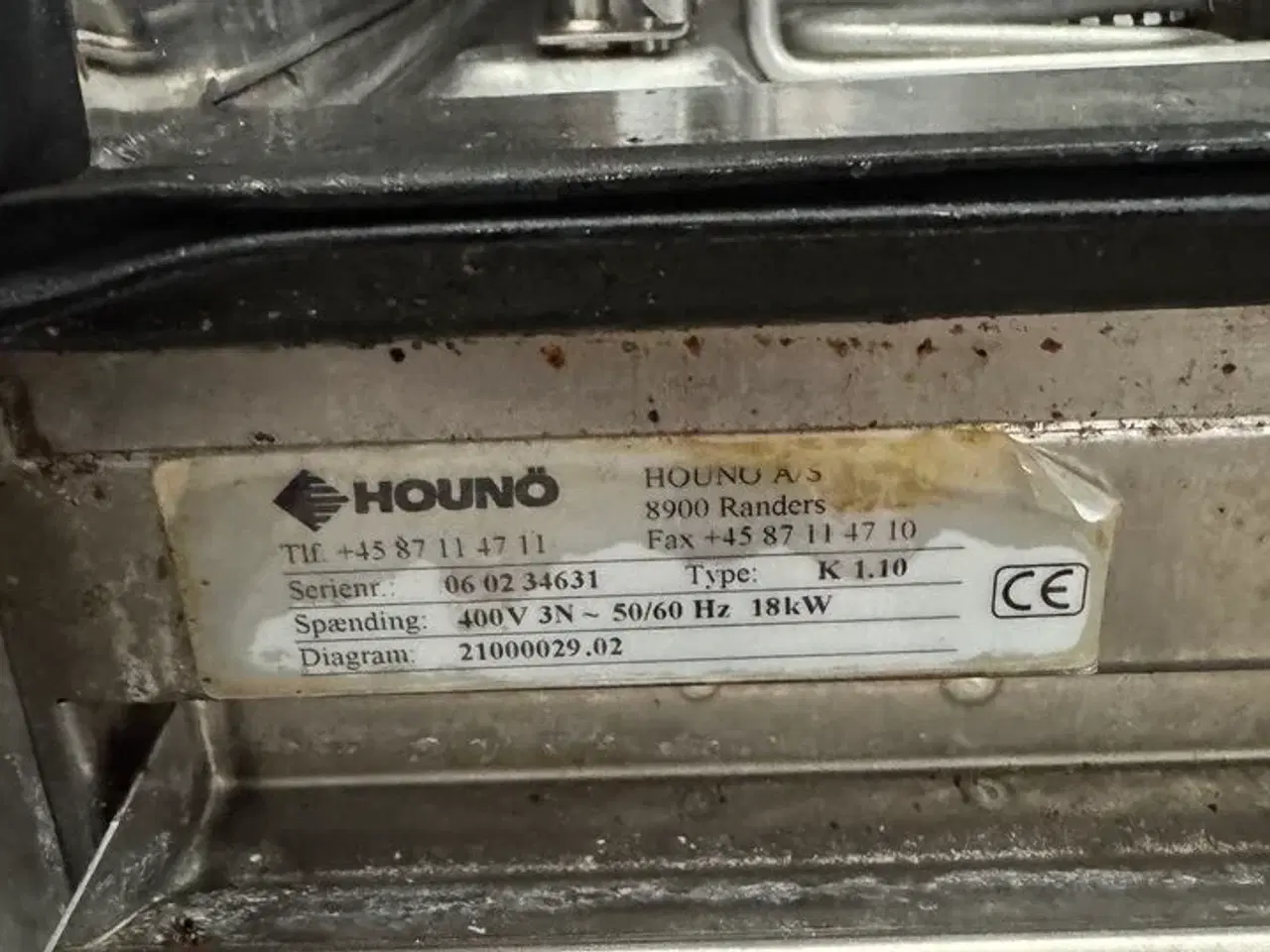 Billede 5 - Industriovn, Hounö K 1.10 MOMSFRI