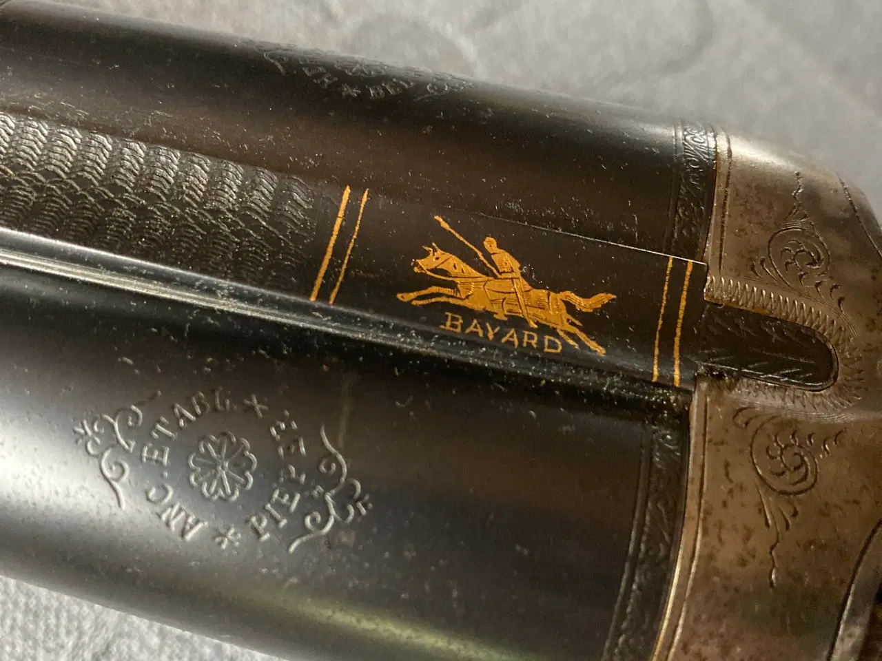 Billede 5 - Hanegevær. Piper Herstal Bayard Damas Etoile Fin