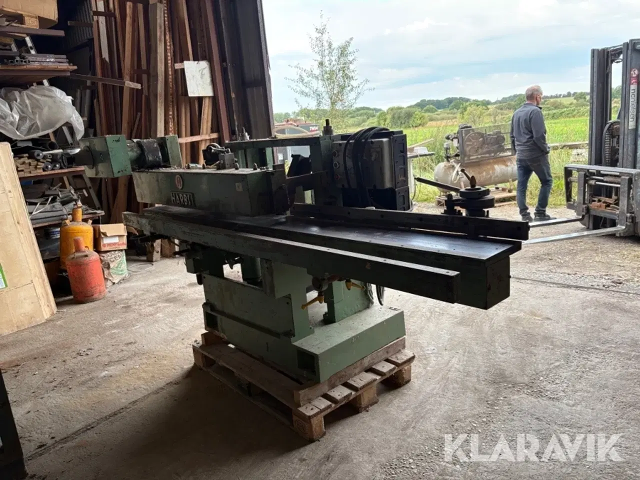 Billede 1 - 2 spindlet fræser Alfred Harbs K2V