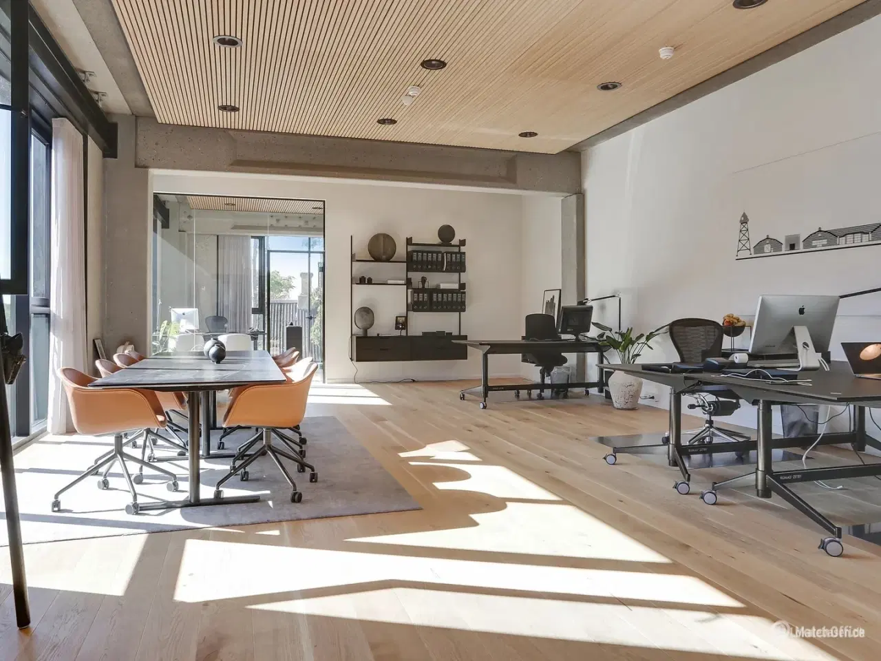 Billede 3 - Sjældent udbudt kontor med bedste beliggenhed og direkte udsyn til grønne omgivelser - GRATIS PARKERING