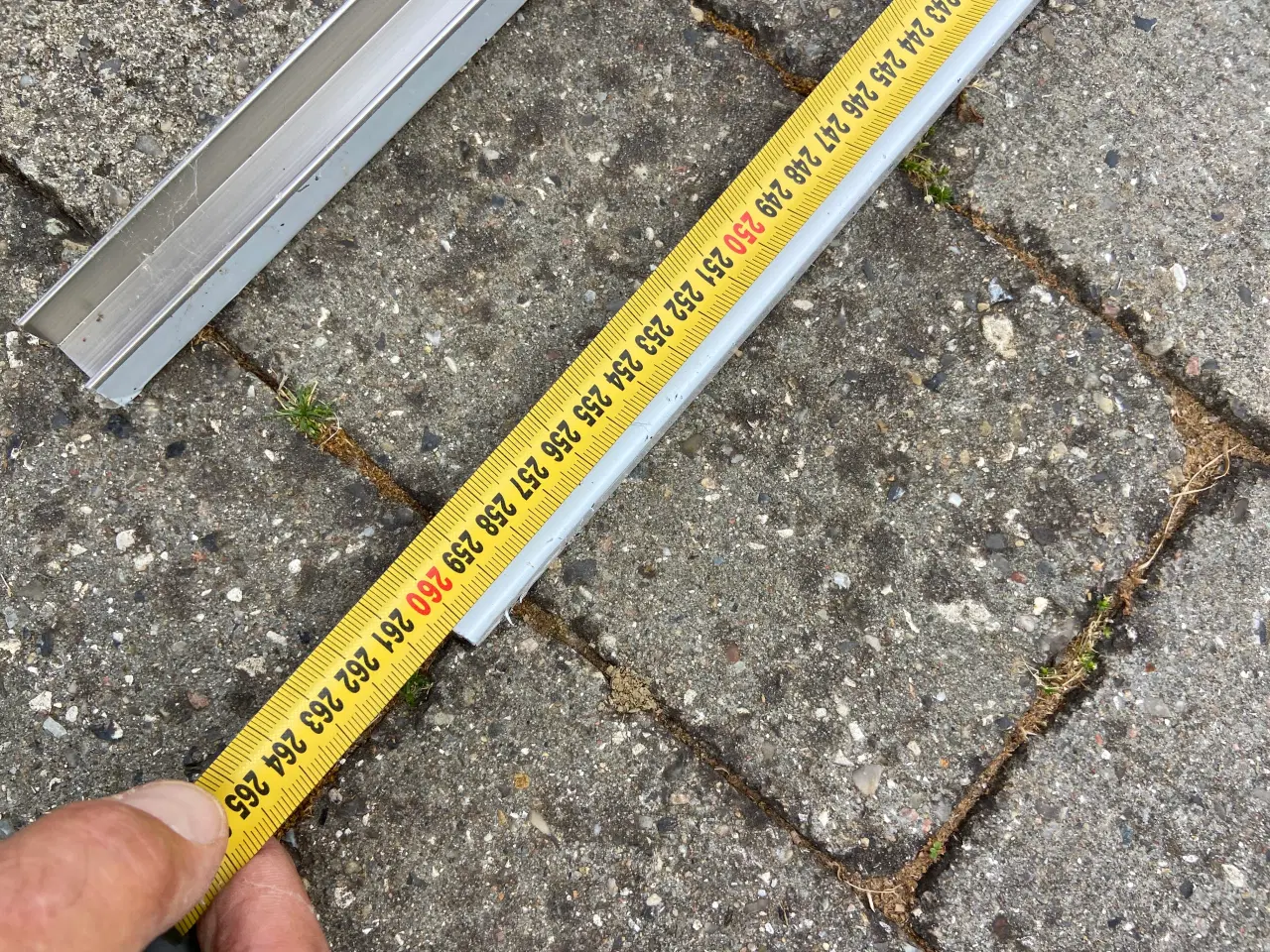 Billede 7 - Skinner mm til BV8900 glas fra Danværn