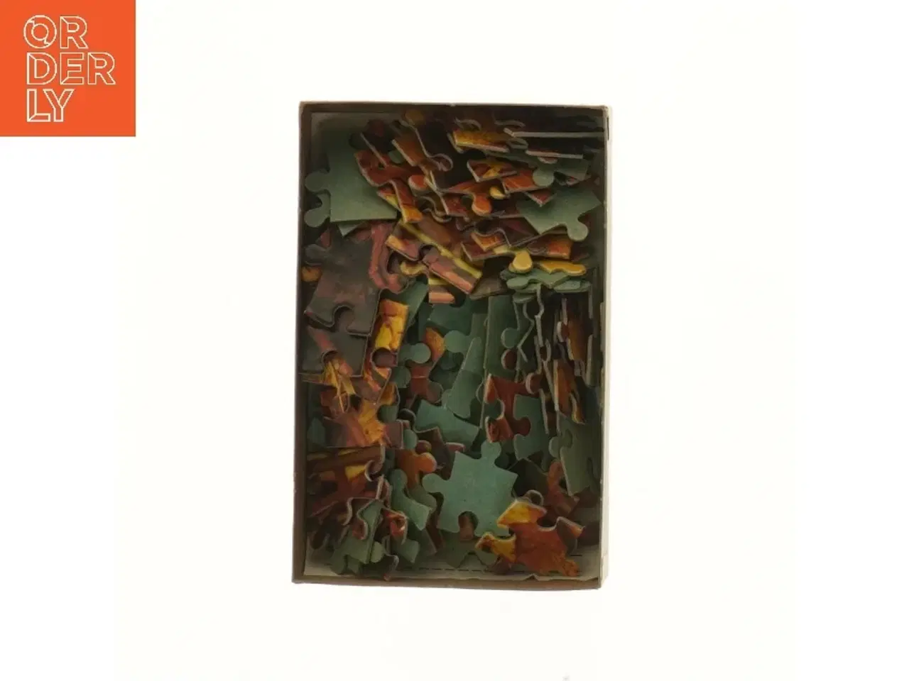 Billede 2 - 100-brikkers puslespil med nattergal (str. 15x10 cm)