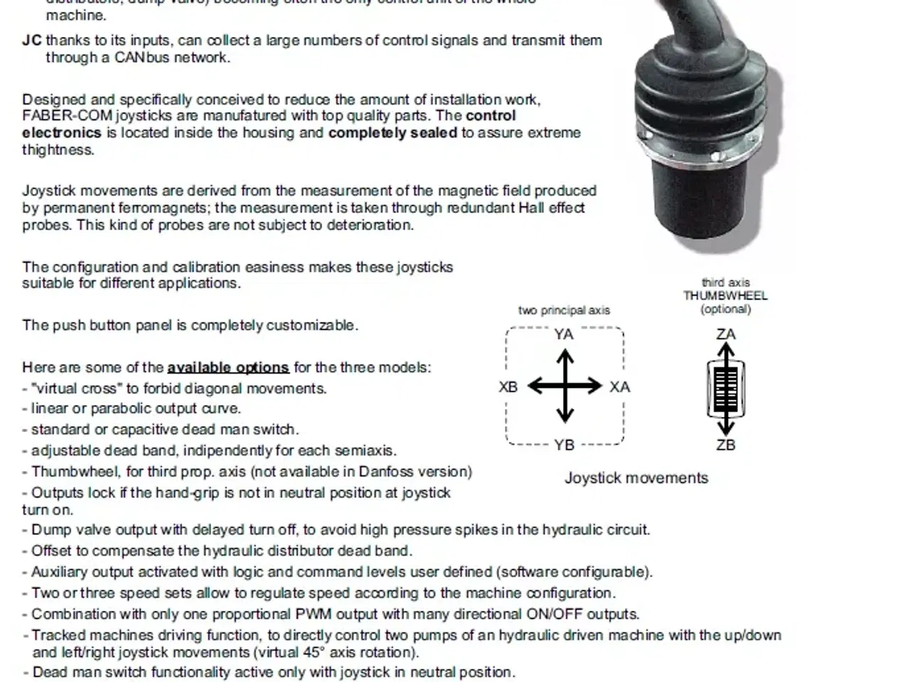 Billede 10 - Walvoil DPX 100 med 2 proportionale JP-joysticks 