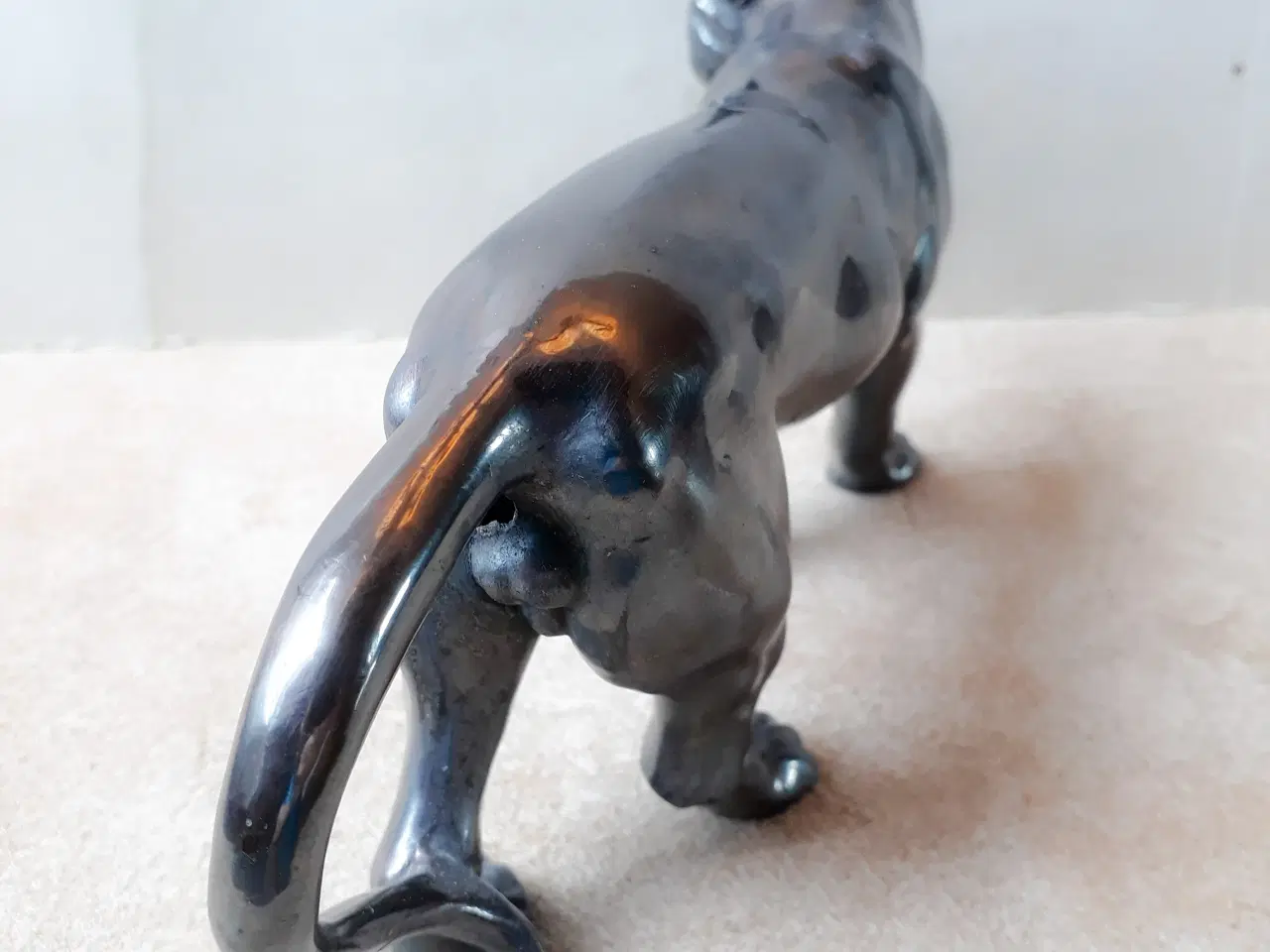 Billede 2 - Metal Tiger Figur 