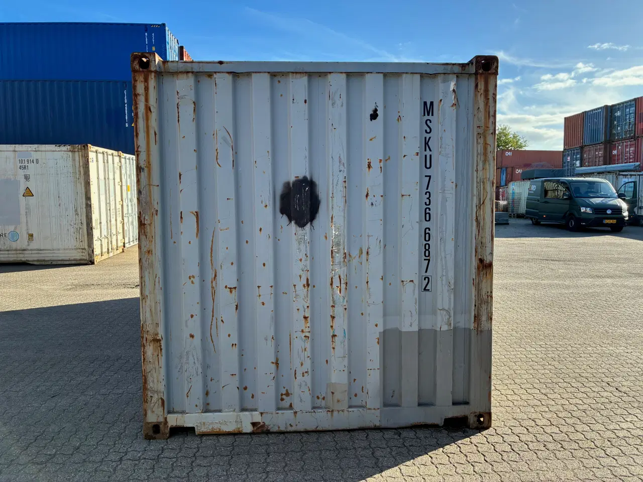 Billede 4 - Brugt 20 fods Isoleret Container- ID: MSKU 735932-