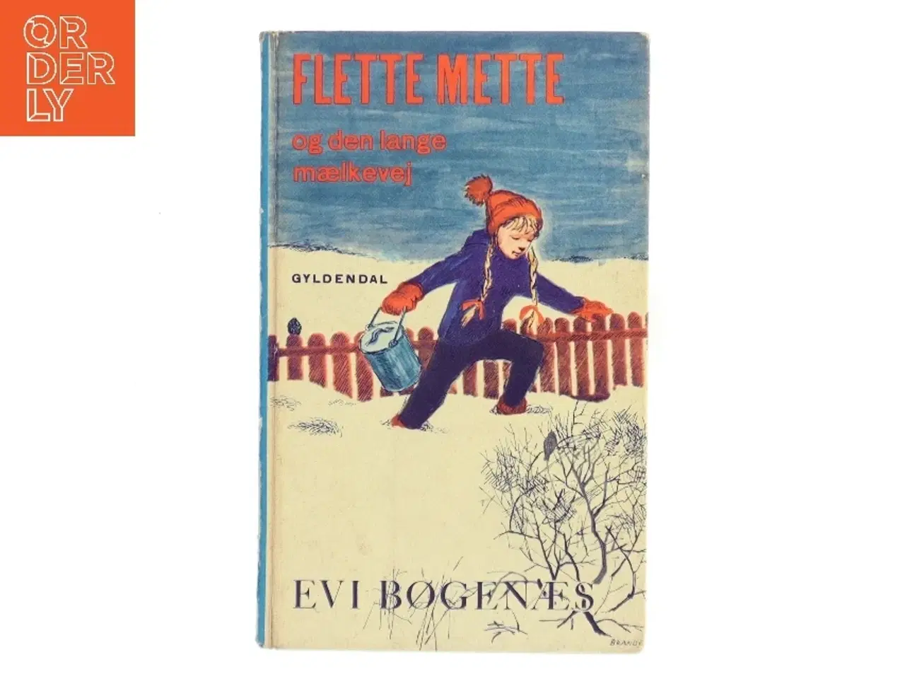 Billede 1 - Flette Mette og den lange mælkvej af Evi Bogenæs (Bog)