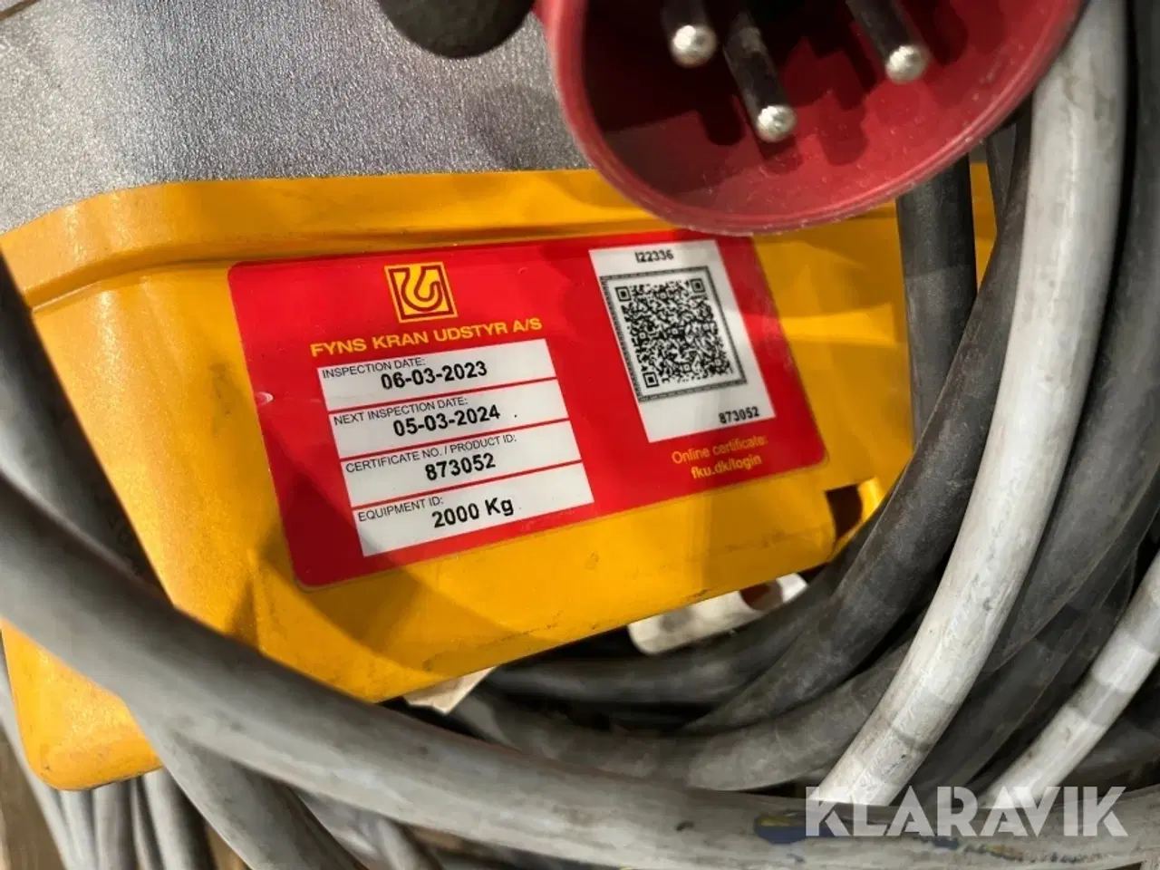 Billede 8 - El-kædetaljer Liftket 2000kg - 2 styk