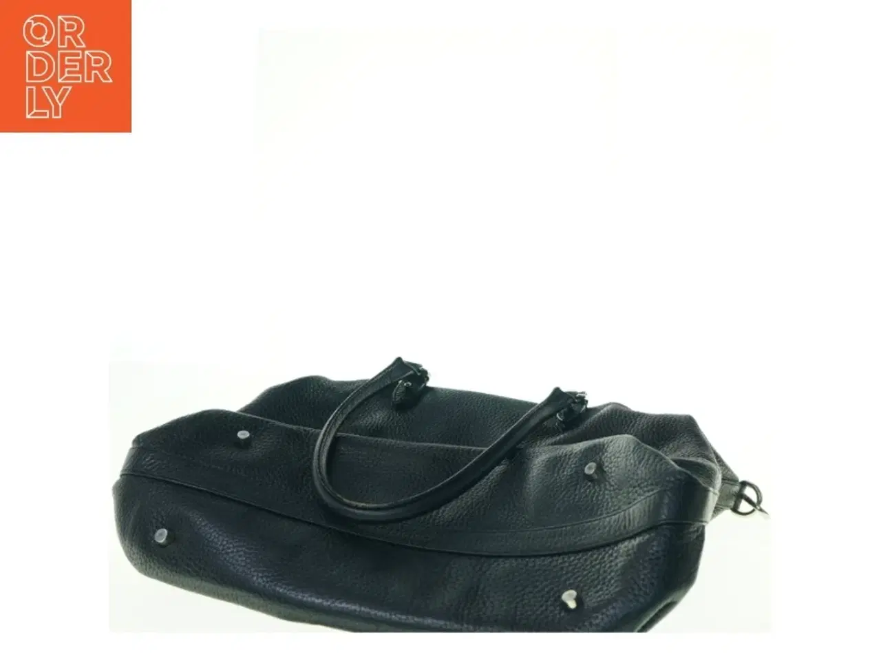 Billede 3 - Sort skindtaske med brandnavn fra Decadent (str. 40 x 30 cm)